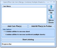 OpenOffice Calc Join (Merge, Combine) Multiple She screenshot